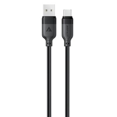 Кабель ACEFAST C16-04, USB to Type-C, 3A, 1.2m ,TPE, TPU connectors, Black