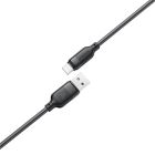 Кабель ACEFAST C16-04, USB to Type-C, 3A, 1.2m ,TPE, TPU connectors, Black