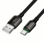 Кабель HOCO X127 Exceed charging data cable Type-C Black