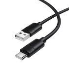 Кабель BOROFONE BX123 Leya silicone charging data cable Type-C Black
