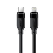Кабель ACEFAST C16-05, USB to iP, 30W, 2m,TPU, TPU connectors, Black
