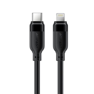 Кабель ACEFAST C16-05, USB to iP, 30W, 2m,TPU, TPU connectors, Black