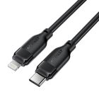 Кабель ACEFAST C16-05, USB to iP, 30W, 2m,TPU, TPU connectors, Black