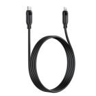 Кабель ACEFAST C16-05, USB to iP, 30W, 2m,TPU, TPU connectors, Black