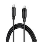 Кабель ACEFAST C16-05, USB to iP, 30W, 2m,TPU, TPU connectors, Black