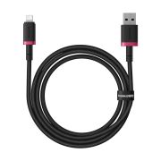 Кабель Baseus Dura Series Fast Charging Cable USB to iP 2.4A 1m Red+Black