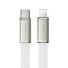 Кабель ACEFAST C24-01, USB to iP, 30W, 1.2m, Braided wire, Zinc alloy + TPE connectors, White