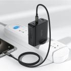 Кабель ACEFAST C23-01, USB to iP, 30W,1.2m, Nylon, Zinc alloy + TPE connectors, Black