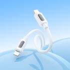Кабель BOROFONE BX114 Structure PD silicone charging data cable iP White