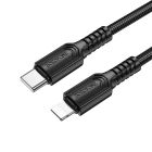 Кабель BOROFONE BX116 Certain PD charging data cable iP Black