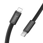 Кабель HOCO X125 Exceso PD30W charging data cable iP Black