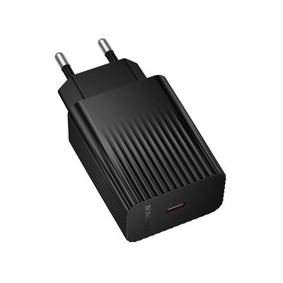 Мережевий зарядний пристрій BOROFONE BAS75A Source single port PD30W charger Black