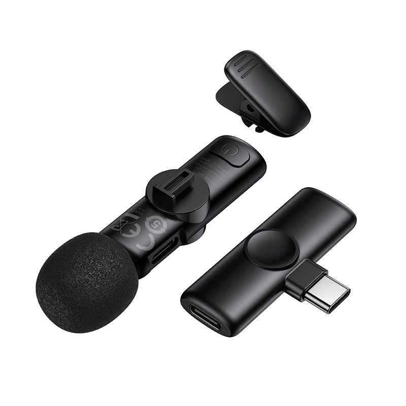 Бездротова мікрофонна система BOROFONE BFK16 Winner (Type-C) Black