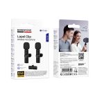 Бездротова мікрофонна система BOROFONE BFK16A Winner dual-mic (Lightning) Black