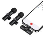 Бездротова мікрофонна система BOROFONE BFK16A Winner dual-mic (Lightning) Black