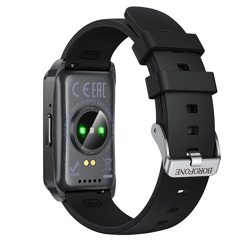 Смарт-годинник BOROFONE BD16 Smart bracelet Black