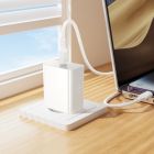 Мережевий зарядний пристрій BOROFONE BA107A Stellar single port PD30W charger set (C to iP) (EU) White