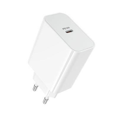 Мережевий зарядний пристрій BOROFONE BA107A Stellar single port PD30W charger (EU) White