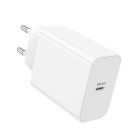 Мережевий зарядний пристрій BOROFONE BA107A Stellar single port PD30W charger (EU) White