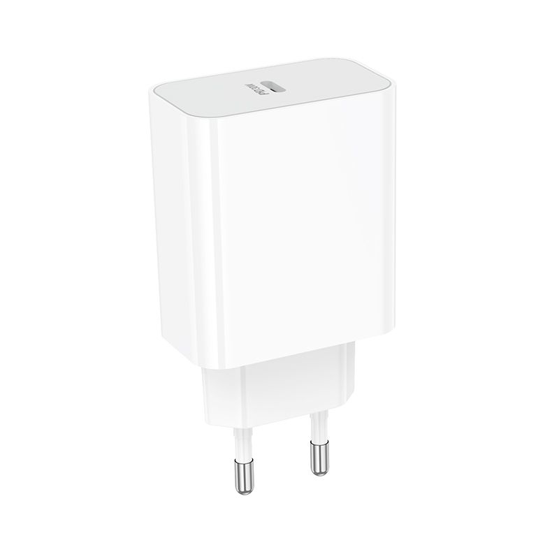 Мережевий зарядний пристрій BOROFONE BA107A Stellar single port PD30W charger (EU) White