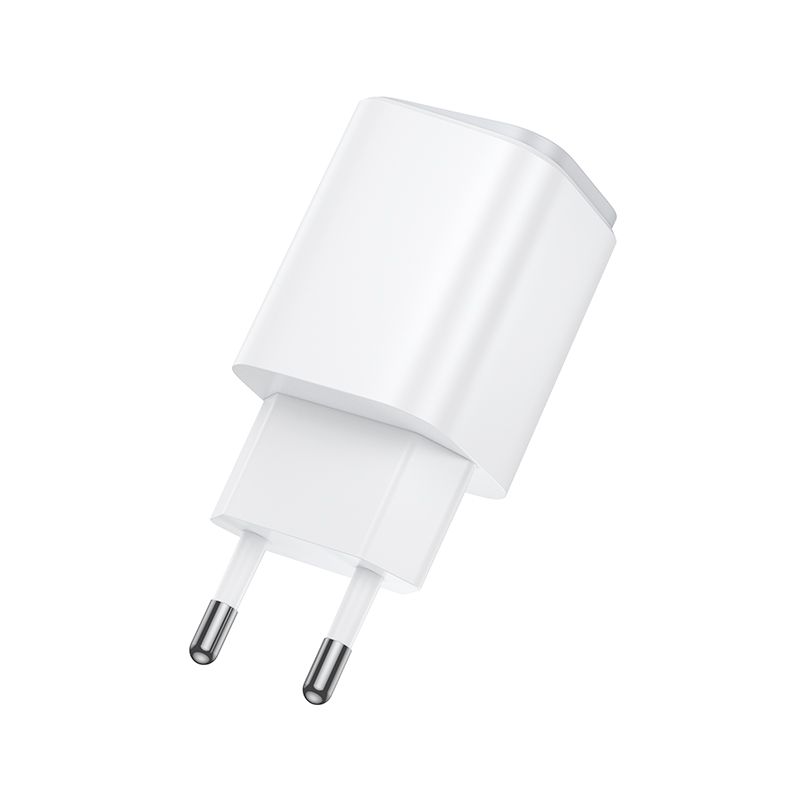 Мережевий зарядний пристрій BOROFONE BAS81A Star dual-port charger (EU) White