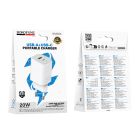 Мережевий зарядний пристрій BOROFONE BAS83A Star PD20W+QC3.0 charger (EU) White