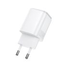 Мережевий зарядний пристрій BOROFONE BAS83A Star PD20W+QC3.0 charger (EU) White