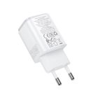 Мережевий зарядний пристрій BOROFONE BAS83A Star PD20W+QC3.0 charger (EU) White