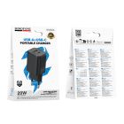 Мережевий зарядний пристрій BOROFONE BAS83A Star PD20W+QC3.0 charger (EU) Black