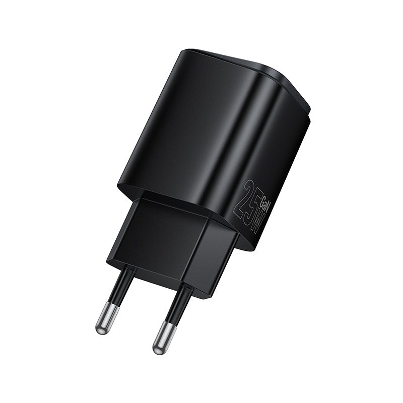 Мережевий зарядний пристрій BOROFONE BAS84A Star single port PD25W charger (EU) Black