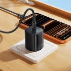 Мережевий зарядний пристрій BOROFONE BAS84A Star single port PD25W charger (EU) Black