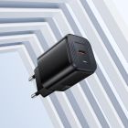 Мережевий зарядний пристрій BOROFONE BAS84A Star single port PD25W charger (EU) Black