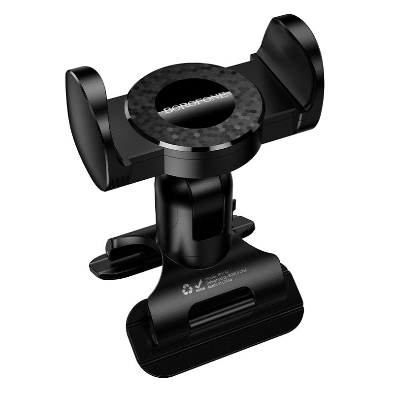 Автотримач для телефона BOROFONE BH142 Support pull clip car holder (center console) Black