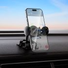 Автотримач для телефона BOROFONE BH142 Support pull clip car holder (center console) Black