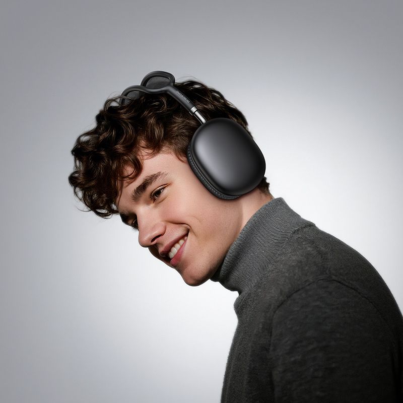 Бездротові накладні навушники BOROFONE BO36 Tone BT headphones Black