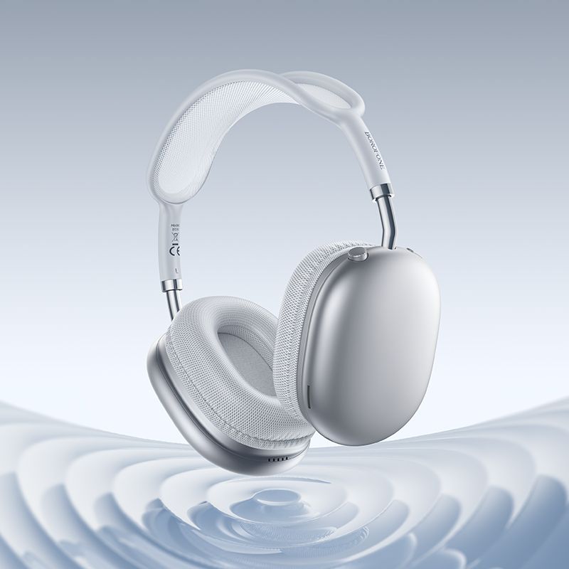 Бездротові накладні навушники BOROFONE BO36 Tone BT headphones Silver