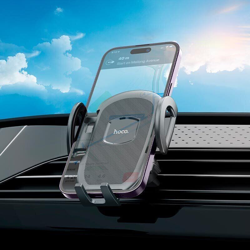 Автотримач для телефона HOCO H8 General car holder(air outlet) Black