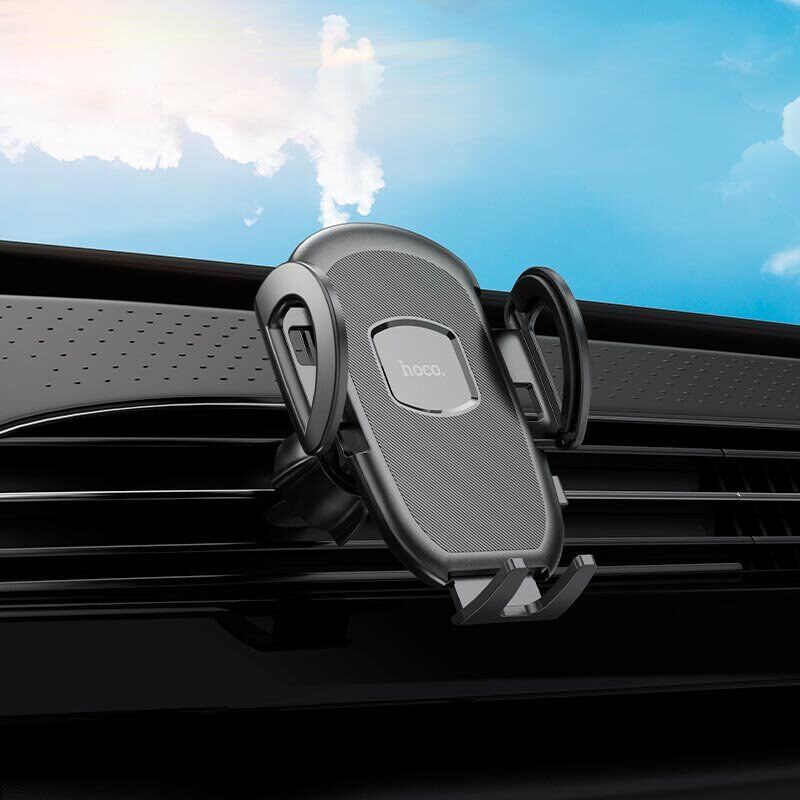 Автотримач для телефона HOCO H8 General car holder(air outlet) Black