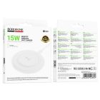 Бездротовий зарядний пристрій BOROFONE BQ40 Crown desktop wireless fast charger White
