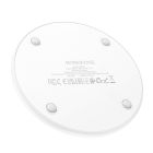 Бездротовий зарядний пристрій BOROFONE BQ40 Crown desktop wireless fast charger White