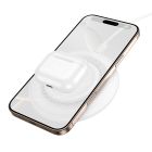 Бездротовий зарядний пристрій BOROFONE BQ40 Crown desktop wireless fast charger White