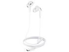 Навушники HOCO M101 Pro Crystal sound Type-C wire-controlled digital earphones with microphone White