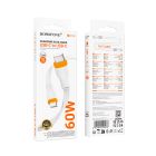 Кабель BOROFONE BX118 Esplendido 60W charging data cable C to C White
