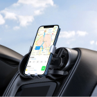 Автотримач для телефона UGREEN LP274 Gravity Phone Holder for Round Air Vent gray