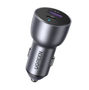 Автомобільний зарядний пристрій UGREEN CD213 2-Port Fast Car Charger gray