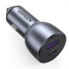 Автомобільний зарядний пристрій UGREEN CD213 2-Port Fast Car Charger gray