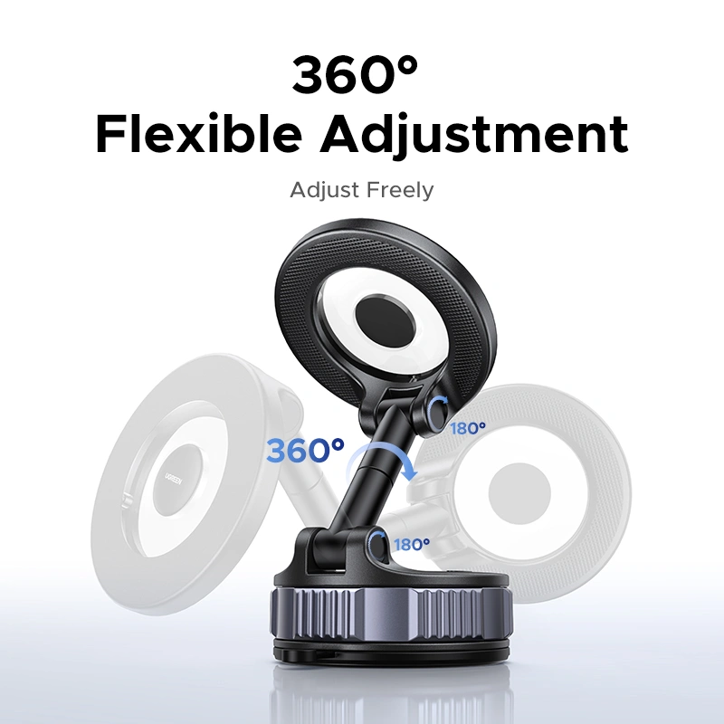 Автотримач для телефона UGREEN LP970 Suction Cup Magnetic Phone Mount