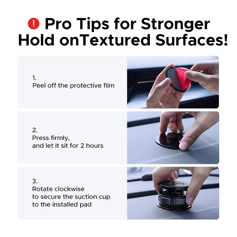 Автотримач для телефона UGREEN LP970 Suction Cup Magnetic Phone Mount