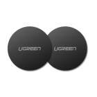 Пластина для магнітного тримача UGREEN LP123 Rounded Metal Plate for Magnetic Phone Stand 2 Pack (Black)
