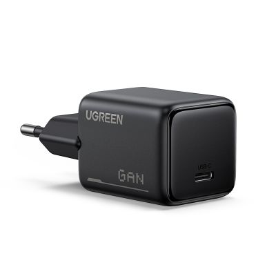 Мережевий зарядний пристрій UGREEN X517 25W USB-C GaN Fast Charger Black